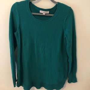 LOFT Sweaters - Teal LOFT Tunic Sweater LOFT Sweaters - Teal LOFT Tunic Sweater